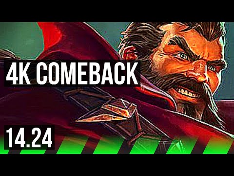 GRAVES vs KAYN (JGL) | 7/1/3, 4k comeback | NA Challenger | 14.24