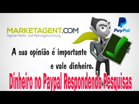 Novo Site Para Ganhar Dinheiro no Paypal Respondendo Pesquisas