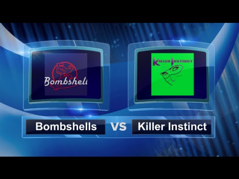 Bombshells vs Killer Instinct - Finals - Women's Jacksonville Kickball Open #JKO2015