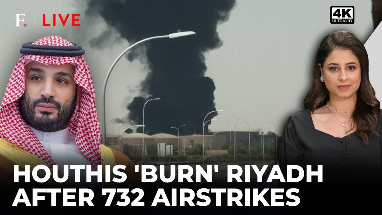 On Cam: Houthis' Missile-Drone 'Revenge' On Saudi After MBS' 700+ Airstrikes | Firstpost Live | 4k