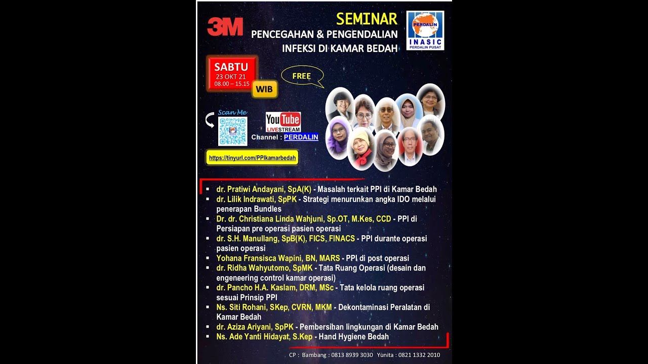 Seminar Pencegahan dan Pengendalian Infeksi di Kamar Bedah