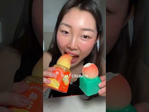 THE SOLD OUT VIRAL FRUIT ICE CREAM??? 🤯🍑🥭 #foodreview