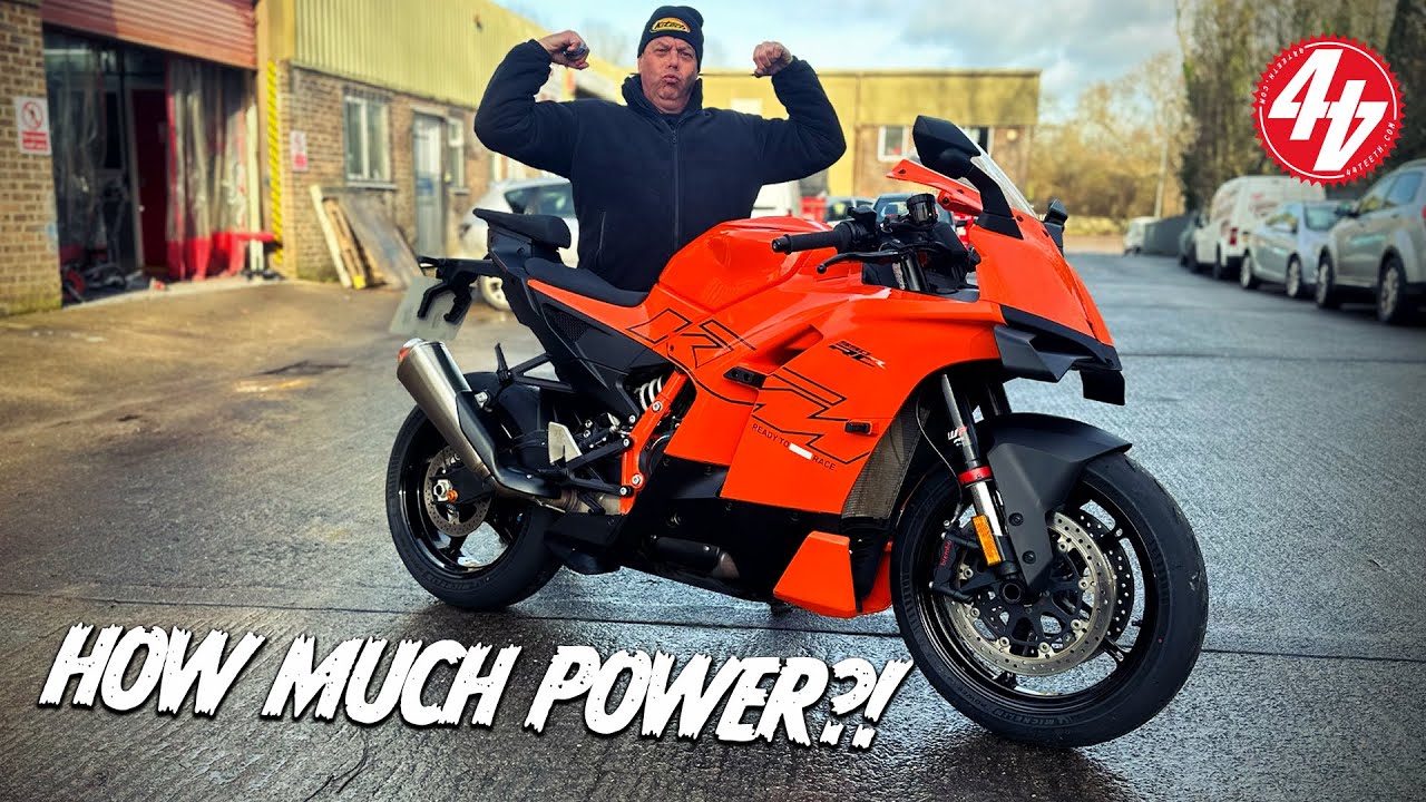 KTM 990 RC R ON THE DYNO