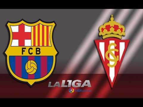 Resumen de FC Barcelona B (2-2) Sporting de Gijón - HD