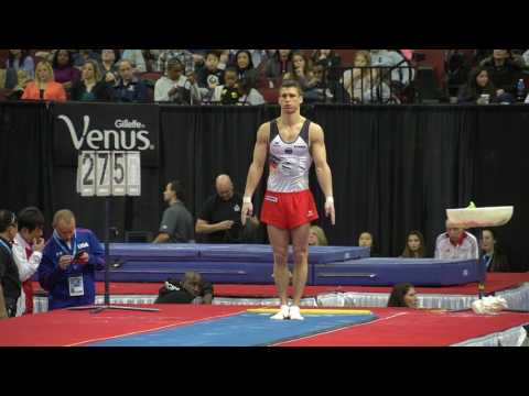 Lukas Dauser (GER) - Vault - 2017 AT&T American Cup