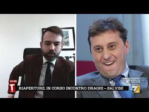 Scontro Parenzo-Borgonovo: "Ti ecciti quando parli di Casapound!"