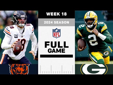 Chicago Bears vs. Green Bay Packers FULL GAME | NFL 2024 Season Week 18