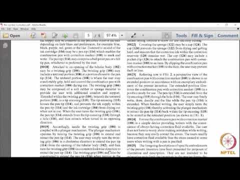 Structure of a Patent Specification