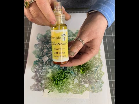 Quick Crafts - How to create 2 backgrounds using 1 stencil 🤩