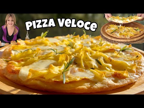 PIZZA VELOCE SUBITO IN FORNO facilissima e BUONISSIMA ottima per pizze focacce e calzoni 