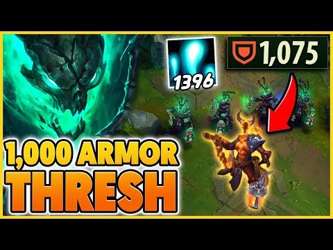 WE FUNNEL ALL SOULS INTO 1 THRESH!!! (1,000+ ARMOR & SOULS) - BunnyFuFuu | League Of Legends