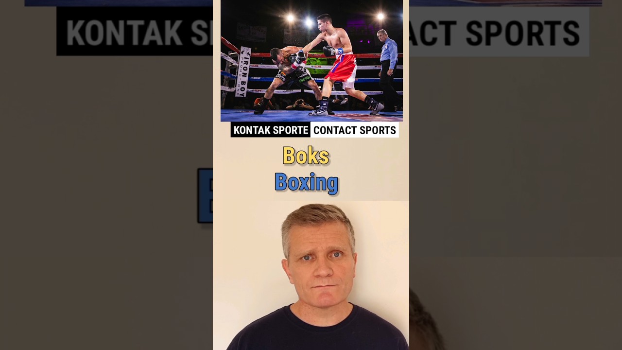 Contact sports in Afrikaans