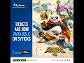 Cinema Tickets Are Available To Watch Kung Fu Panda 4 Showing At MilaCinemas