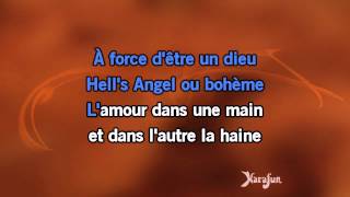 Karaoké J&#39;ai oublié de vivre - Johnny Hallyday *