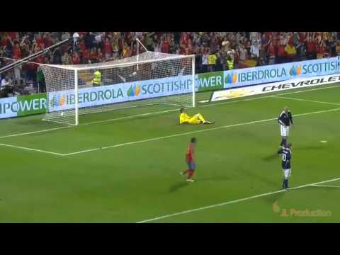 Spain vs Scotland 3-1 2011 | UEFA Euro 2012 Qualifiers | [HD]