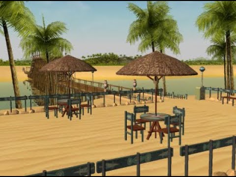 Adventureland from Disneyland Paris Themed Custom Scenery Set DOWNLOAD Rollercoaster Tycoon 3/ RCT3