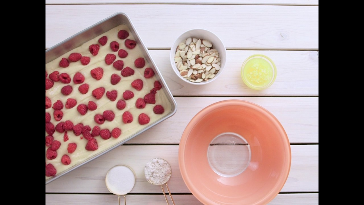 Lemon Raspberry Brunch Cake