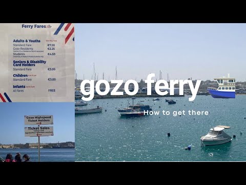How to get the Ferry to Gozo (full guide for First-Timers) 