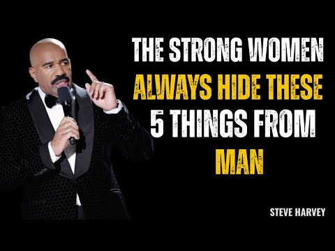 "💪 The Strong Woman Who Rebuilds Herself Alone 🔥 | Steve Harvey's Powerful Message 🎤✨"
