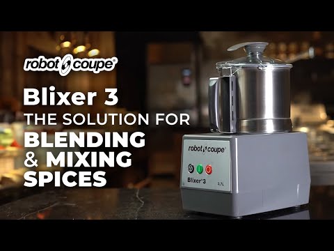 Robot Coupe BLIXER3 Food Processor, 3.7-L Stainless Steel Batch Bowl, 1-Speed, 1 1/2 hp 7 image