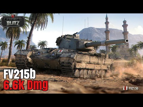 R_ideMePls || FV215b || 6,625 damage || 3 kills || Mastery