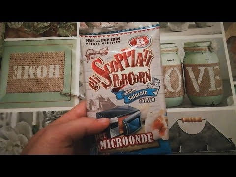 OGGI FACCIO GLI SCOPPIATI POPCORN AL MICROONDE
