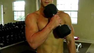 Cross Body Hammer Curl exercise video thumbnail