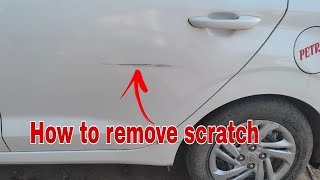 How To Remove Hyundai Aura scratch & Damage Ru