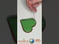 How I Decorate Heart Gingerbread Cookie Using Royal Icing Shorts