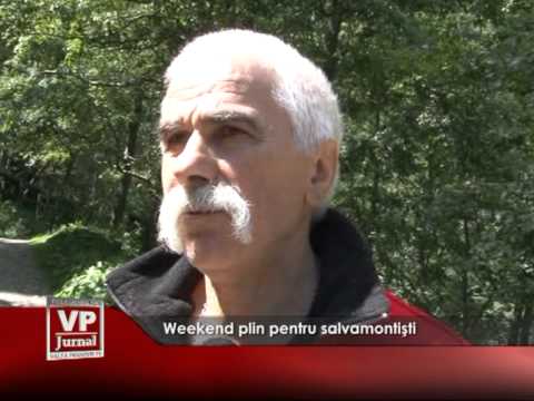 Weekend plin pentru salvamontişti