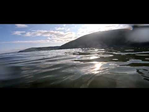 Aberystwyth Sea swimming, the harbour to Clarach bay.