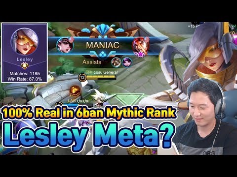 WOW Lesley is in New Season Mythic Rank