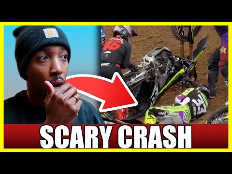 Scary Houston Press Day Crash… Forkner Down, Webb Sending It & Deegan Sends a Message