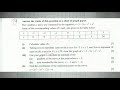 Cubic Functions Exam Questions ECZ 2020