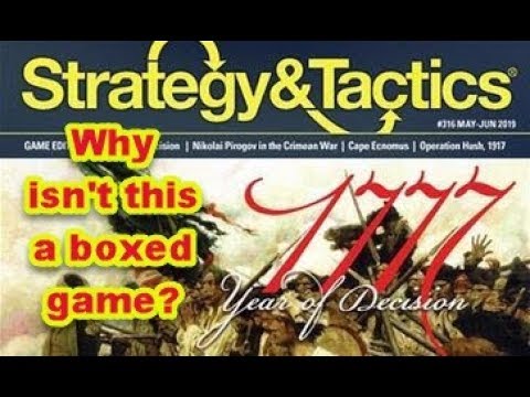 Campaigns of 1777, Year of Decision Strategy & Tactics Issue 316