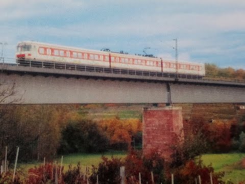 BR 420 S-Bahn Stuttgart S4 Marbach (N) nach Stuttgart Schwabstraße (Führerstandsmitfahrt) 1993