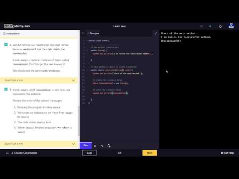 14 Java Classes Part 1 Syntax Constructors Instance Field Constructor Parameters
