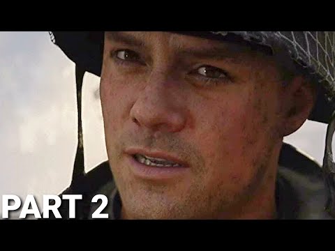 CALL OF DUTY WW2 4K HDR Walkthrough Gameplay PART 2 COBRA CAMPAIGN MISSION 2 PS5 (COD WW2)