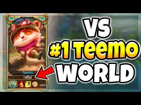 PROFESSOR AKALI VS #1 TEEMO WORLD! (HUGE AKALI COUNTER) Ivan Pavlov - League of Legends