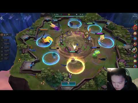 Azir Light With A Full Light Team || TFT