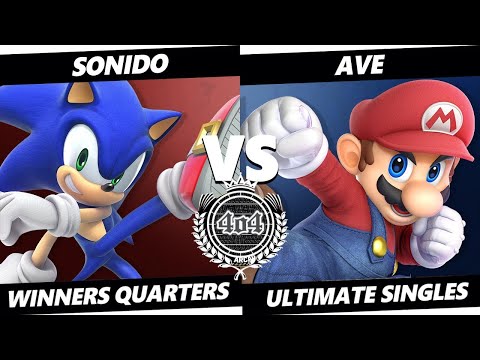 4o4 Smash Night 38 - IluZ| Sonido (Sonic, Snake) vs VA| Ave~ (Mario) - Winners Quarter-Final