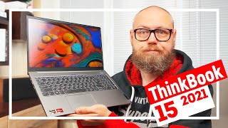 Lenovo ThinkBook 15 G3 ACL Mineral Grey (21A4003ERA) - відео 1