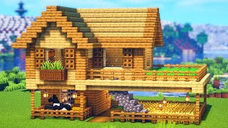Download lagu Minecraft - Tutorial Membuat Rumah Starter House/Survival Simple ! mp3