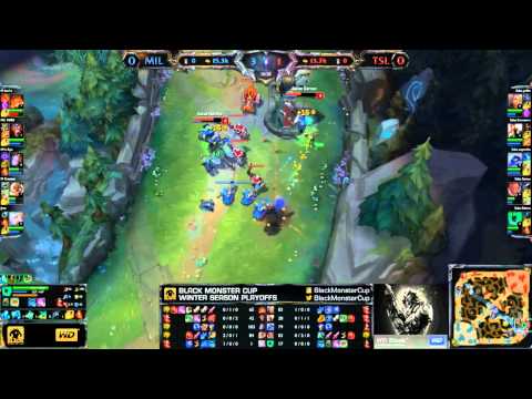 Millenium vs Team Salsa LOL | Blackmonstercup | League of Legends