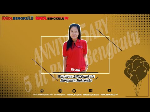 Ucapan HUT Ke-5 RMOLBengkulu dari Wartawan Mukomuko