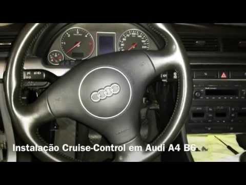 Instalação física de Cruise-Control em Audi A4 B6