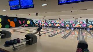 Henry Hecht bowls a 300 game at Howell Lanes!
