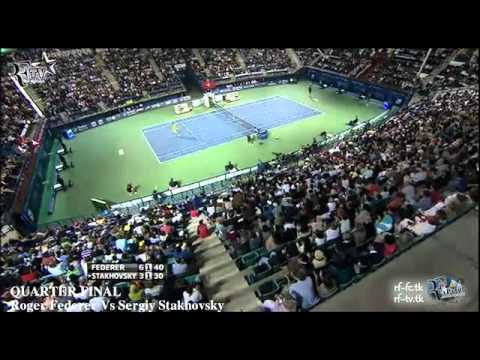 [RFTV 2.0] Roger Federer Vs Sergiy Stakhovsky - Dubai Duty Free Tennis Championship (Quarter Final)