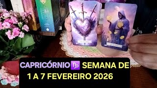 CAPRICORN ♑️ 2 events for the WEEK OF FEBRUARY 1ST TO 7TH, 2026 #47tarot