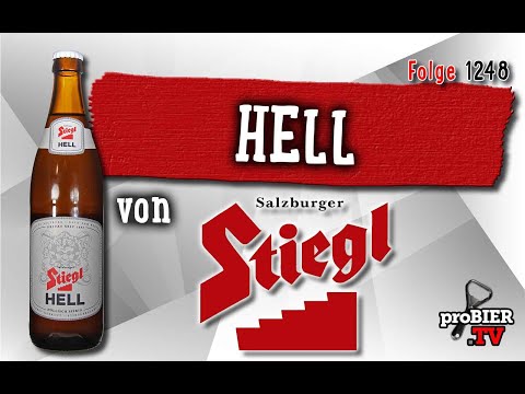 Hell von Stiegl | proBIER.TV - Craft Beer Review #1248 [4K]
